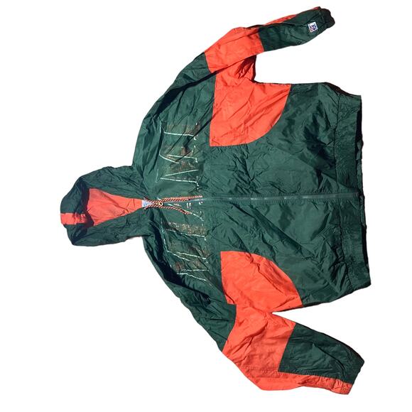 vintage the game university of miami windbreaker size XL - Picture 1 of 4